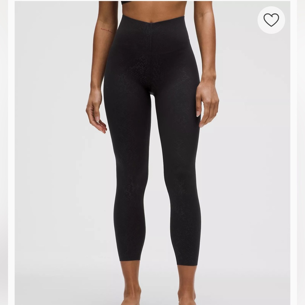 lululemon athletica Black High-Rise Seamless Leggings